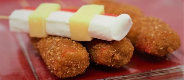 Kushiagues de Surimi y Manchego (4 pzs)